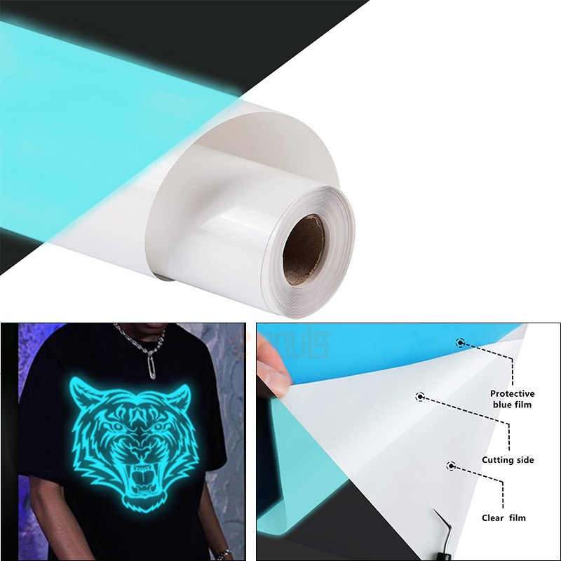 Glow In Dark Heat Transfer Vinyl