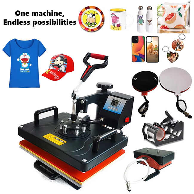 A4 Multi-Function Combo Heat Press Machine - Image 4